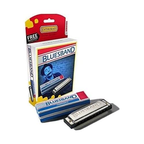 Original Hohner Harmonica Blues Band Series 559/20 Do Major Enthusiast Diatonic Best Musical Instrument Gift for Your Friends