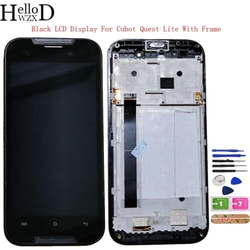 Original Mobile LCD Display With Touch Screen Digitizer For Condor Allure M3 Phone LCD Sensor Assembly Replacement Tools