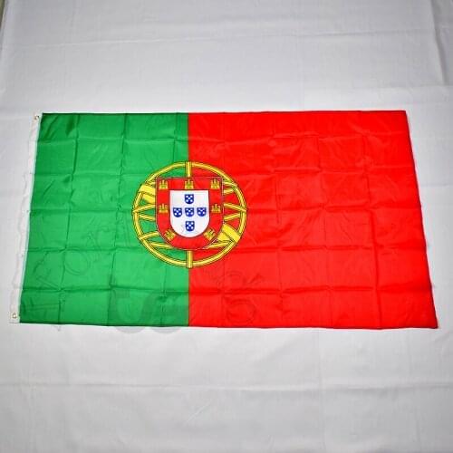 Portugal 90*150cm Portuguese flag Banner 3x5 Foot Hanging National flag Home Decoration flag