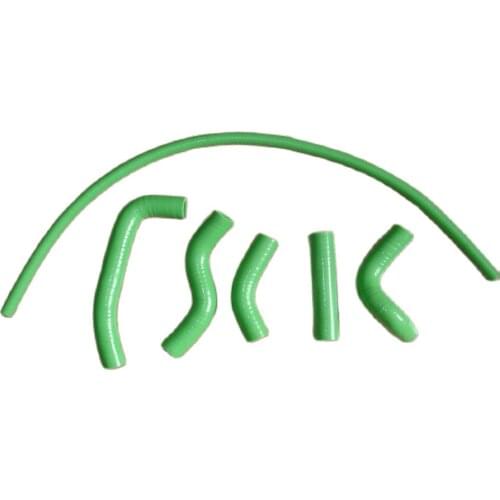 Silicone radiator coolant hose kit FOR GR Kawasaki KX500 KX 500 1988-2004
