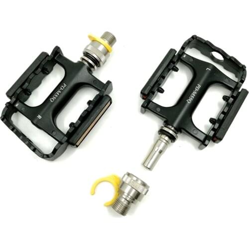 Brompton Quick Release Pedals Aluminum Alloy Bearing Folding Bike Safety Reflective Pedal Bicycle Part