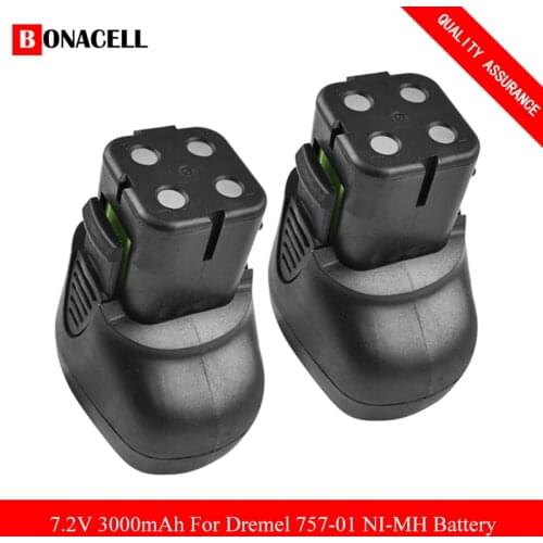 7.2V 3000mah Battery For Dremel MultiPro Cordless Rotary Tool Models Dremel 7700-01 7700-02 Replacement Dremel 757-01 Battery