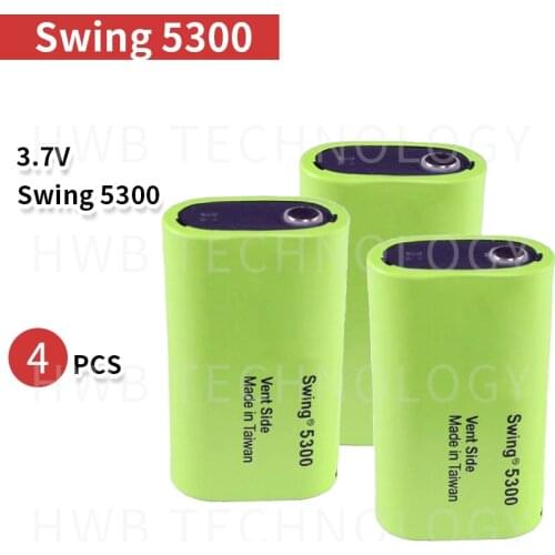 4pcs BOSTON SWING 5300mAh low temperature fuel battery cell 3.7v 13A discharge