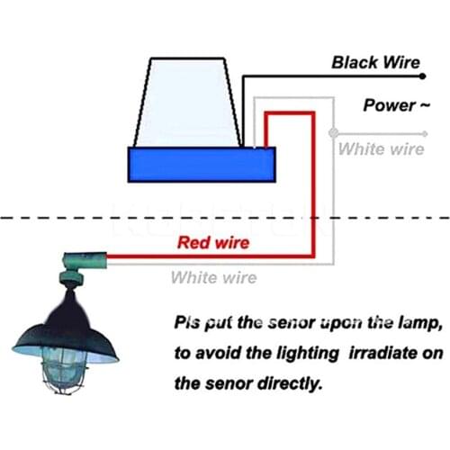 AC 220V 10A Automatic Street Light Road Switch Photo Controller Street Light Sensor Control Switch Automatic On Off Photocell