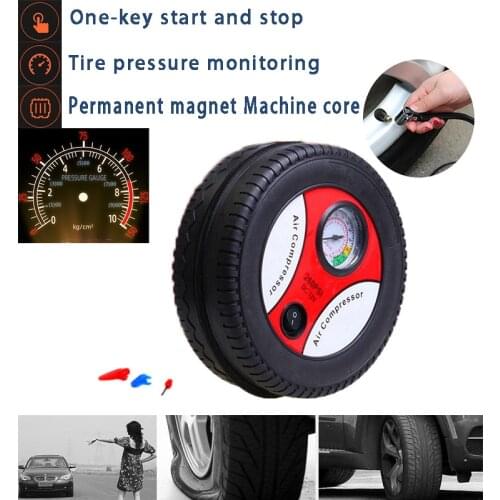 Car air Pump Tire Inflator 150PSI 12V Electric Auto Pump Portable Electric Mini Air Compressor Drop Shipping Inflator 90W