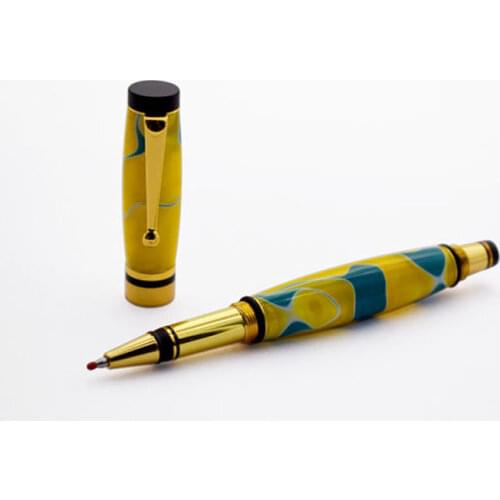 DIY Gold classic elite rollerball pen kits RZ-RP31#-G