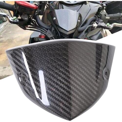 For Kawasaki Z1000 2014 2015 2016 Carbon Fiber Windshield Wind Deflector Up Windscreen Cover Motorcycle Accessories