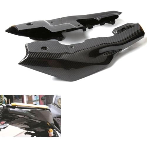For yamaha MT-09 2013 2014 2015 2016 Motorcycle Carbon Fiber Rear Seat Panel Lower Cover Body Rear Shell