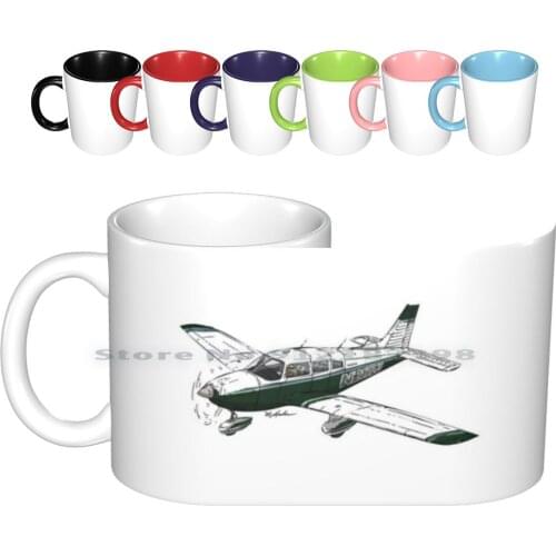Piper Dakota N2172u Ceramic Mugs Coffee Cups Milk Tea Mug N2172u Piper Cherokee Pa 28 Diamond Da62 C Grad Da 40 42 Pilot