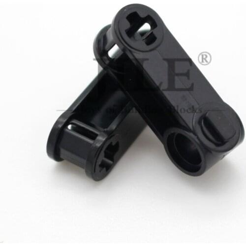 Moc Technic Axle and Pin Connector Perpendicular 3L with Pin Hole 32068 DIY Building Bricks Block Compatible Assembles Parts Toy