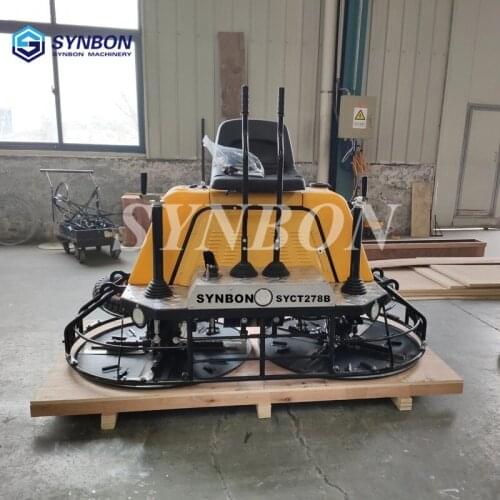 New 198cm( 78in) concrete trowel machine seated type trowel Concrete machines, road machinery Cement road trowel SYCT278B