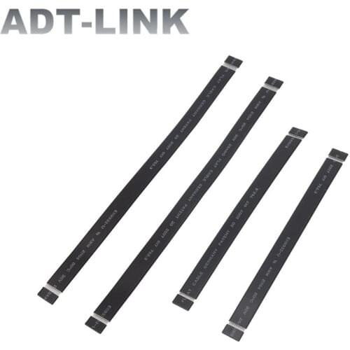 Flat Cable 30V 28AWG EMI Shielding 13Pin & 20Pin DIY Use For PCIe M.2 mPCIe USB Displayport HDMI-compatible DIY Cable 8G/bps