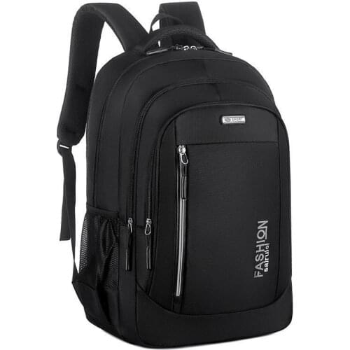 Teenage Boys School Bags Men Backpacks Large Capacity Nylon Multifunctional Pocket Middle High College Student Schoolbag