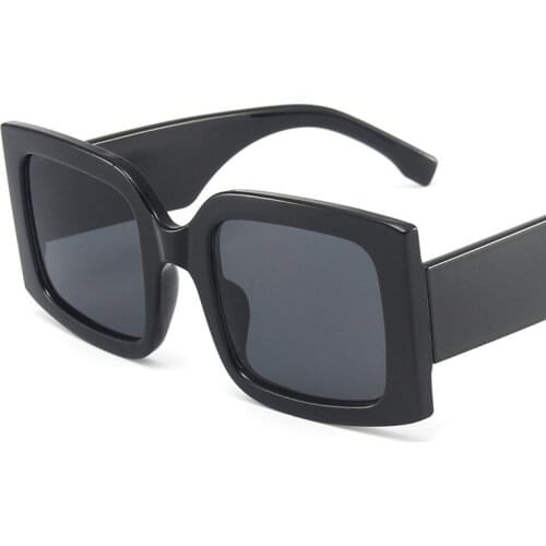 New Oversized Square Sunglasses Vintage Designer Women 2021 Fashion Sun Glasses Green Shades UV400 Men Luxury Brand Male Female