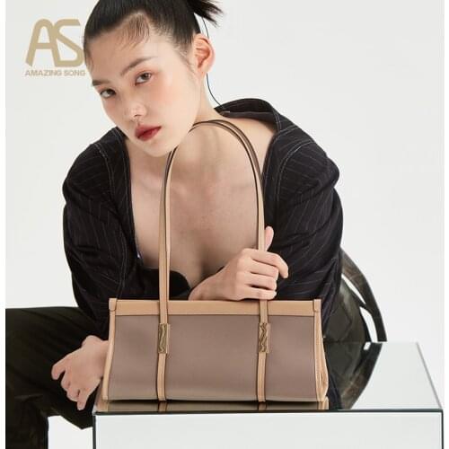 Amazing Song Baguette Bag Niche Design 2021 New One-Shoulder Armpit Handbag Casual Senior Female Bag