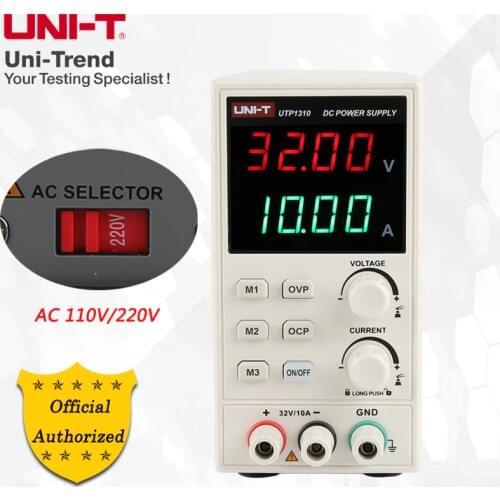 UNI-T UTP1310 High-precision single-channel DC Power Supply 32V/10A power supply for mobile phone notebook computer repair