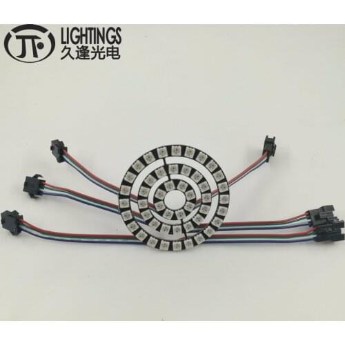 WS2813 Ring New WS2812B 8 16 24 48 Bit 5050 RGB WS2813 addressable LED Ring Led Board for Arduino 5V DC Strip Type