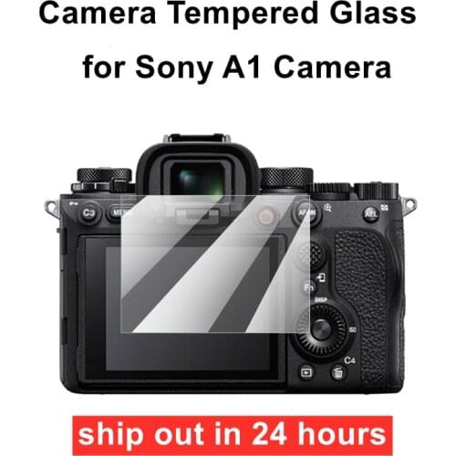 A1 Camera Original 9H Camera Tempered Glass LCD Screen Protector for Sony A1 Camera Protective Film