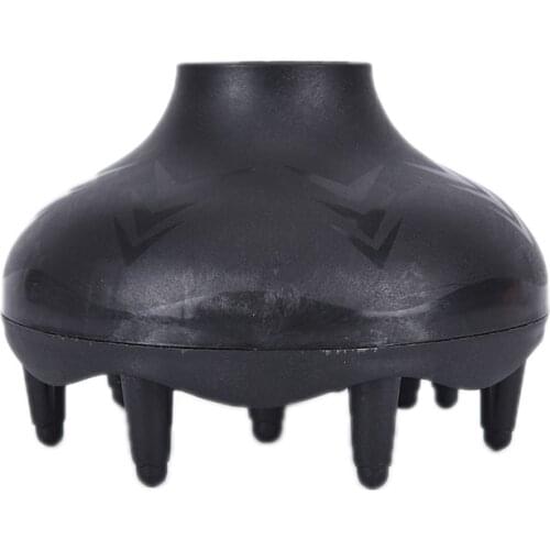 1pcs New Fashion Design Styling Accessory Black Professional Hair Styling Curl Dryer Diffuser Gale Wind Mouth Cover