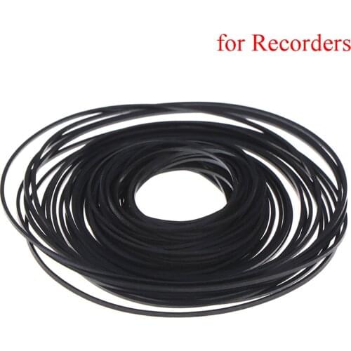 1pack Universal 40-135mm Mix Cassette Tape Machine Belt New Assorted Common Belt for Recorders Walkman DVD Drive