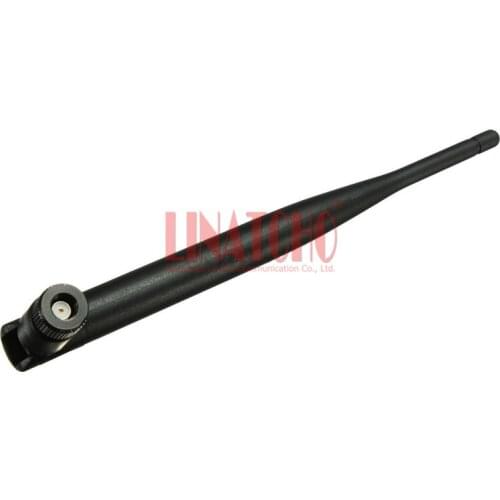 10 pcs black 2.4g router 2.4ghz router WLAN wifi foldable omni antenna rp-sma male connector