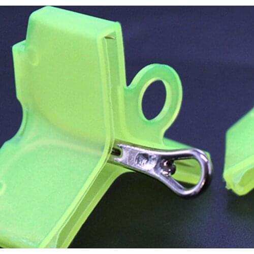 100Pcs/Set Japan Fishing Hooks Cover Reusable Protective Fishhook Holders ABS Durable Fishing Treble Hooks Sheath Case