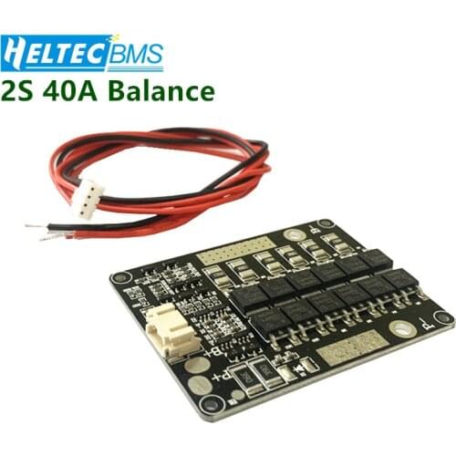 2S 40A BMS balanced 7.4V 8.4V li-ion NCM BMS/3.2v lifepo4 Lithium iron phosphate battery protection board