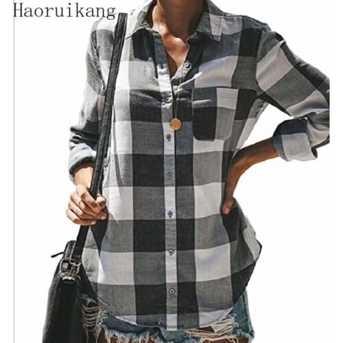 Блузки в клетку CINESSD China At AliExpress