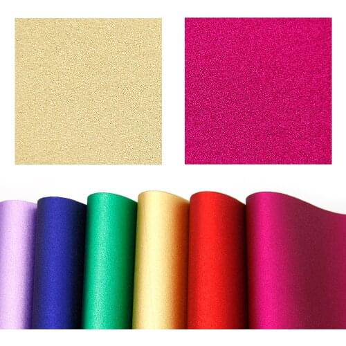 David accessories 10pcs/set 20*33cm Plain Color Lychee Faux Synthetic Leather Fabric,DIY HairBow Bag Sewing Crafts,1Yc6730