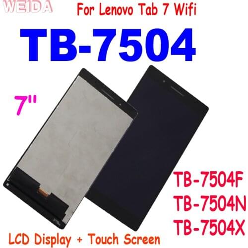 For Lenovo Tab 7 Wifi TB-7504 7504 TB-7504F TB-7504N TB-7504X LCD Display Touch Screen Assembly for TB7504 Tab 7504 LCD Screen