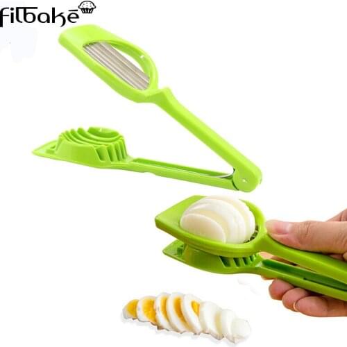 FILBAKE Egg Slicer Section Cutter Mushroom Vegetables Cutter Multi-function Kitchen Utensils Home Gadgets Kitchen Accessories