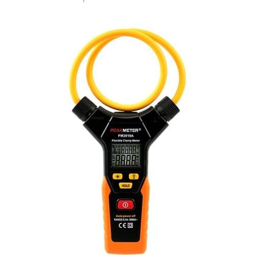 PM2019A Flexible Digital AC clamp meter,, ACA 3000A ,Digital Clamp with Backlighting / lighting / data hold function