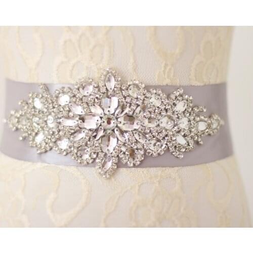 2015Hot Selling Handmade Bridal Sash Beautiful Luxurious Crystal Rhinestone Pearl Czech Stones Wedding Dress Belt