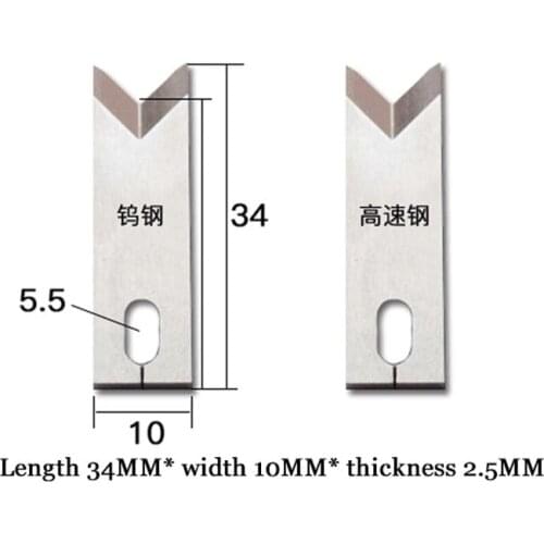 China Manufactory wire stripper knife cutting stripping machine blades with factory price can customize size