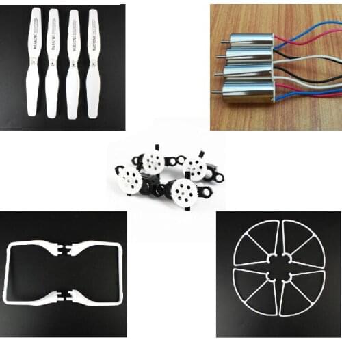 JJRC A20G H68G RC Drone Quadcopter spare parts CW CCW motor blades frame landing gear seat with gear set