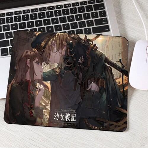 Mairuige 2018 Hot Popular Anime Pattern Youjo Senki Cool Printed Mousepad Pc Computer Game Gaming Mouse Mat Pads for Decorate