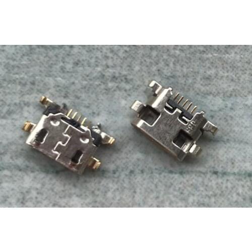 5pcs Micro USB Socket Connector for meizu M6 / lenovo Vibe A7020 K52t38 K52e78 K5 note
