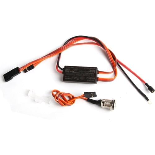 RCEXL On Board Glow System Ignition Drive Glow Plug Driver for RC Nitro Airplane