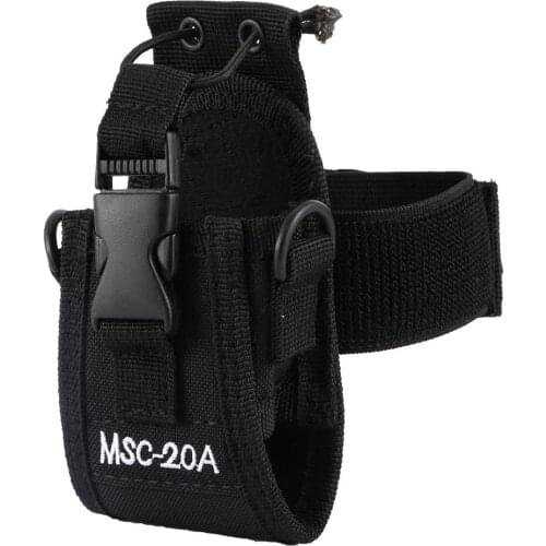 Adjustable Nylon Interphone Sheath Armband Tactical Bag Arm Band Armlet for Multiple Walkie Talkie Tactical Bag Use