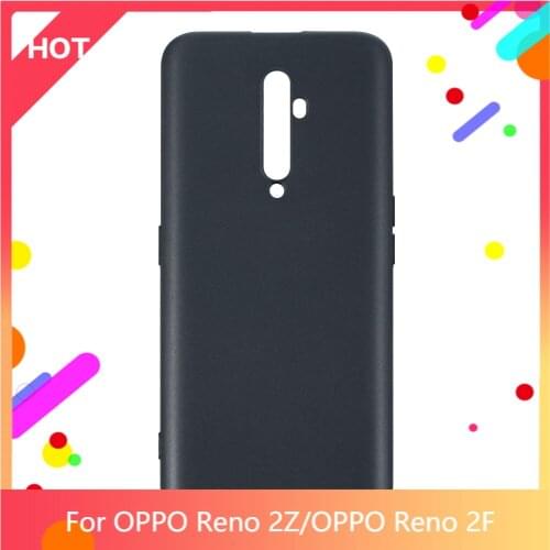 Reno 2Z Case Matte Soft Silicone TPU Back Cover For OPPO Reno 2F Phone Case Slim shockproof