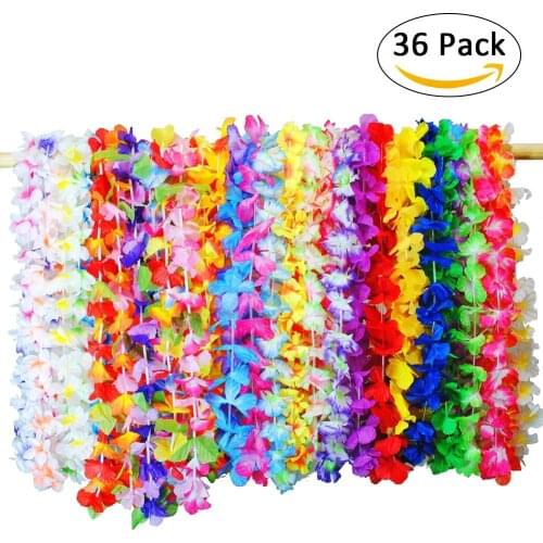 Christmas Decoration Christmas Hnging 36 Colors Party Flower Wreath Emulational Flower Wreath Hawaii Wreath New Year Giftd