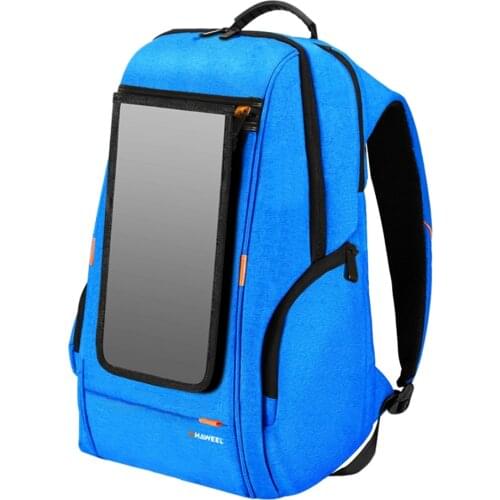 With Solar Charger 7w Backpack 20L Laptop Bag for Women Men Anti Theft