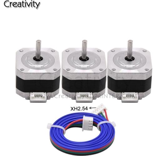 Nema 17 Stepper Motor 1.68A 42x48mm(17HS8401) 44Ncm 4-lead Nema17 Stepper 42 Motor with Wires for DIY 3D Printer