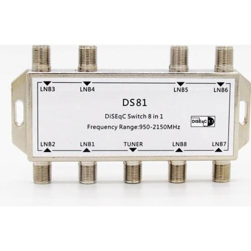 KEPNIX GST-8101 8 in 1 Satellite DiSEqC LNB Receiver Multiswitch Signal Switch 8x1 for set top box 1/5/10/20PCS