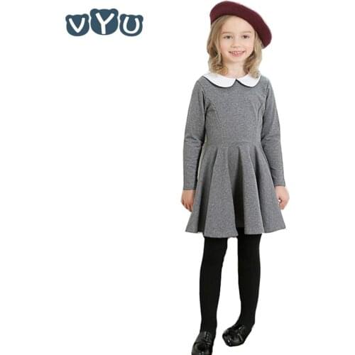 Теплые платья для девочек VYU China At AliExpress