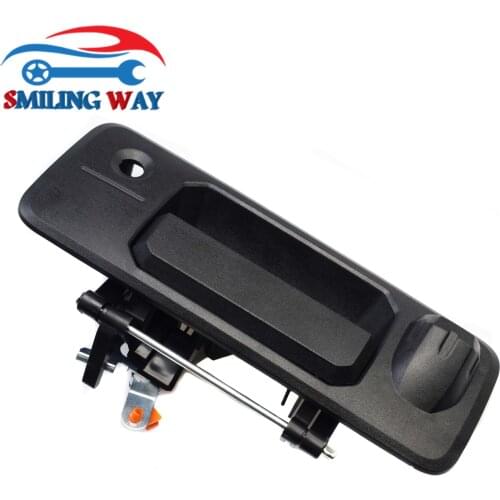 Rear Tailgate Door Handle Black 69090-0C090 For Toyota Tacoma 2016-2019 & Tundra 2014 2015 2016 2017 2018 2019 2.7L 3.5L V6