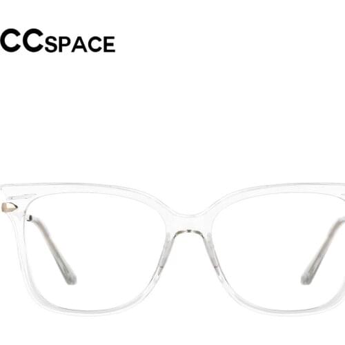 53077 Lentes De Descanso Ladies Blue Light Glasses Frames Tr90 Transparent Cat Eye Women Fashion Computer Eyeglasses oculos