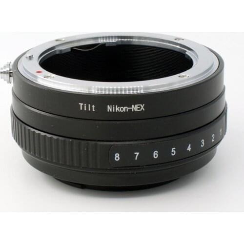 Ai-NEX Tilt Adapter For Nikon F mount Ai D Lens to Sony E mount Camera A7 A6000
