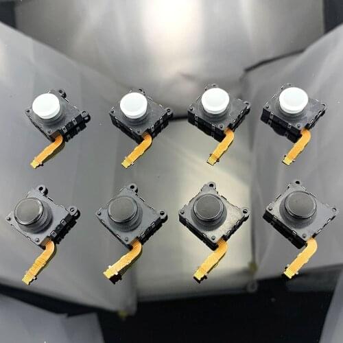 2PCS/LOT 3D Analogue Analog Joystick Button Control JoyStick Repair Parts for PSV PS VITA 1000 PSVITA Black White