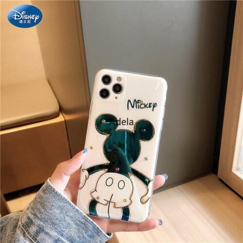 DISNEY 2021 Mickey Case for IPhone 11 12 Pro Xs Max iPhone SE 2020 6 6S 7 8 Plus Cute Phone Case 360 Full Cover ZT0424-3